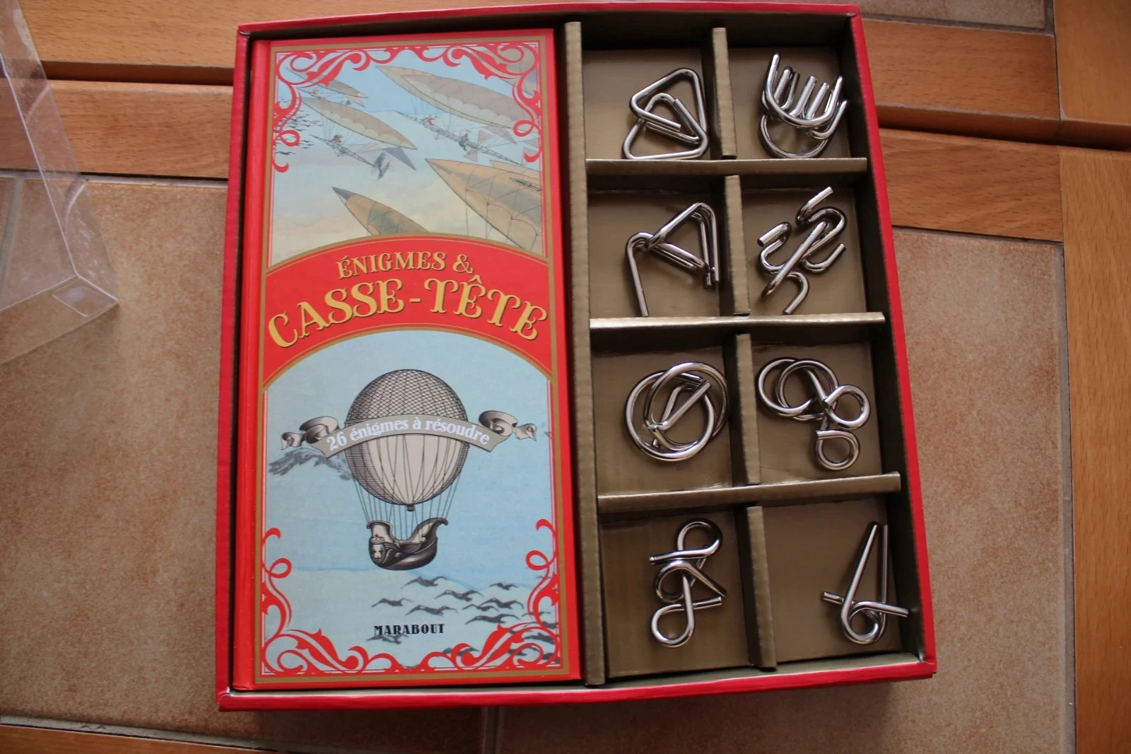 Coffret Énigmes & Casse-tête – Univers Rétro / Steampunk – photo 2